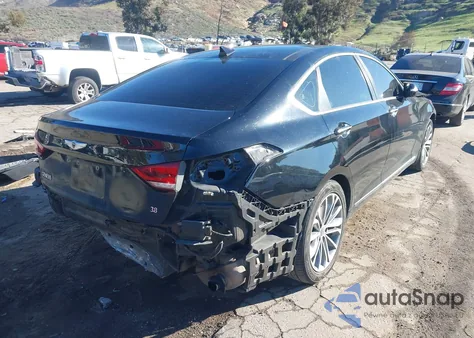 2016 Hyundai Genesis 3.8 из США, поврежденный, VIN KMHGN4JE0GU129260